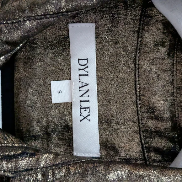 Dylanlex Gold Metallic Shirt - Picture 3 of 4
